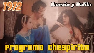 Lost Media  Programa Chespirito Chespirito  Sansón y Dalila  1972 [upl. by Einneg]