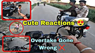 Overtake Gone Wrong  Cute Reaction [upl. by Dalury]