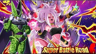 WHAT IS THIS RNG EXTREME ANDROID TEAM vs Super Battle Road DBZ DOkkan Battle [upl. by Adnolor]