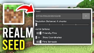 How To Find Realm Seed In Minecraft Bedrock  Full Guide [upl. by Quarta979]