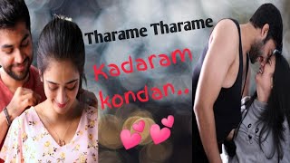 Tharame Tharame 💞Song female version 😍full screen WhatsApp status Kadaram kondan movie 💕 love song [upl. by Adliw]