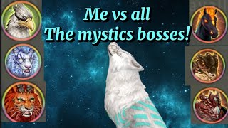 Me vs all mystic bosses part one [upl. by Glynnis684]