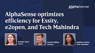 AlphaSense Optimizes Efficiency for Essity e2open and Tech Mahindra [upl. by Gustav]