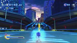 Sonic Generations Modern Speed Highway w Radical HighwayClassic HD [upl. by Gombosi]