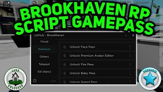 Brookhaven Script Unlock All Gamepass  Kill All  Fluxus Delta Arceus X [upl. by Acirne]