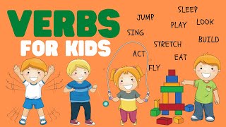 Verbs for Kids  What is a verb  Learn how to identify and use a verb in a sentence [upl. by Bosson]