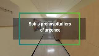 Cegepbc  Visite virtuelle du département en Soins préhospitaliers durgence [upl. by Nosral925]