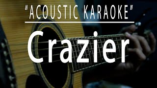 Crazier  Acoustic karaoke Taylor Swift [upl. by Roi]