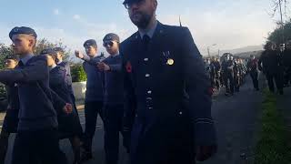 Illogan remembrance parade [upl. by Marguerie]