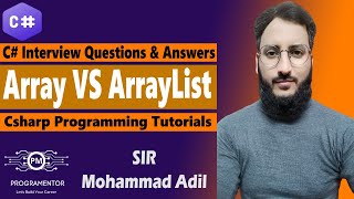 Array VS ArrayList  C Interview Questions And Answers  Array  ArrayList  Learn C HindiUrdu [upl. by Ahseniuq254]