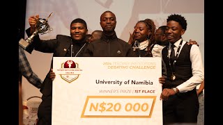 Bank of Namibia Annual Tertiary Institutions Debating Challenge 2024 [upl. by Annuahsal737]