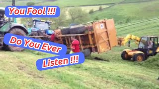 The Remarkable Rescue Simons Skillful Reckoning of an Overturned Trailer at Wheelwright Farm [upl. by Fortna333]