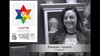 Meet the Cast of Falsettos  Amanda Campos [upl. by Nnodnarb]