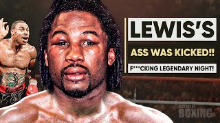 The Night Lennox Lewis Was Destroyed By Oliver McCall [upl. by Aisereht]