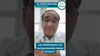 ¿Si soy intolerante a la lactosa y lo necesito puedo tomar Ensure u otro suplemento nutricional [upl. by Amorita]