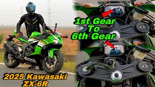 2025 ZX6R TOP SPEED  Detailed Review amp Exhaust Sound  Is it Better than Z900 [upl. by Nylanaj]