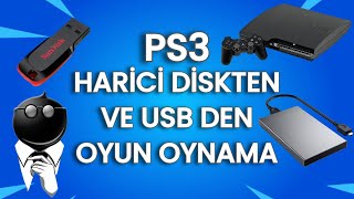 PS3 HARİCİ HDD VE USB DE OYUN OYNAMA REHBERİ [upl. by Jess]