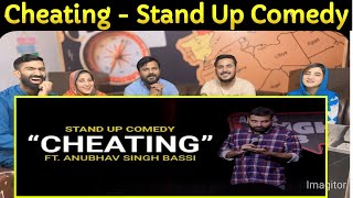 Cheating  Stand Up Comedy ft Anubhav Singh Bassi SpicyReactionpk [upl. by Aicen]