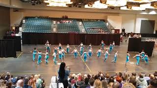 NFHS Sapphire Strutters Nationals Team Jazz 33119 [upl. by Assenay77]