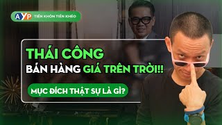 Thái Công livestream bán hàng nhận BÃO PHẪN NỘ vì…quá đắt Động cơ là gì  Nguyễn Hữu Trí mrqueo [upl. by Ecinrev]