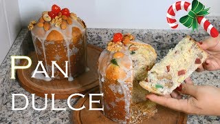 Pan dulce RECETA NAVIDEÑA panettone FACIL [upl. by Ellita697]