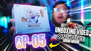 One Piece TCG OP05 Unboxing  Awakening of the New Era Booster Box Opening [upl. by Atsirt]