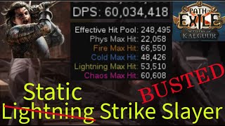 POE 325 Ambush Static Strike Slayer  Secretly Strong  60M DPS  Zoom  All Content [upl. by Eilegna]