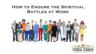 GOCCNYC Overcoming Spiritual Battles At Work [upl. by Ilse]