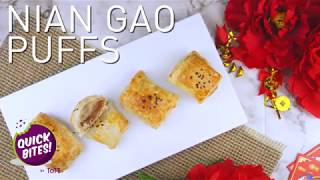 Quick Bites  Nian Gao Puffs [upl. by Canica855]