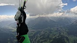 Streckenflug Großarltalrunde Bischling und retour [upl. by Nangem]