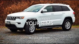 How To Paint Your Rims In Cold Weather [upl. by Yemarej346]