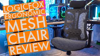 LogicFox Ergonomic Mesh Chair Review [upl. by Josephina]