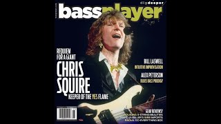 My cover story on Chris Squire Bass Player Mag 2015 [upl. by Elyag]