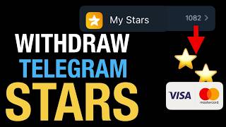 How to Withdraw telegram STARS from account [upl. by Ahseinaj352]