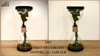 DIY  CREER UN OBJET DECORATIF AVEC DES BOUTEILLES EN PLASTIQUES [upl. by Savell531]