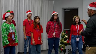 STISD  Students Present Holiday Performances for School Board [upl. by Chuu]