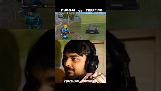 Pubg vs freefire 😆 Car jumping pubgmobile freefire viral [upl. by Ingaborg]