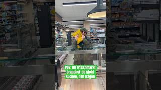 Der Frischmarkt in Gifhorn hat alles was das Herz begehrt auch Hühnerfleisch 🐓 comedy einkaufen [upl. by Camfort]