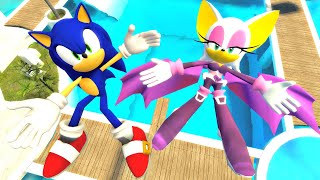 Sonic Ragdoll Gmod Vol 150 [upl. by Meekar]