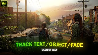 Easy  text  objectface tracking after effects [upl. by Lalo]