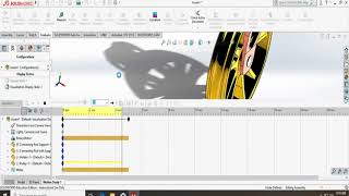 Solidworks motion study How to add motor and save animation to the motion study [upl. by Ylas]