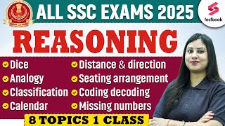 Reasoning for SSC Exams 2025  SSC Reasoning Important Topics By Ritika Maam [upl. by Haleigh]