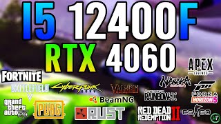 Intel i5 12400F  RTX 4060  Tested in 15 Games [upl. by Fisch]