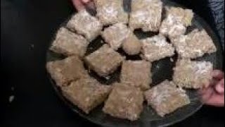 Til ki barfi Recipe of tilachi vadisesame seed barfisankranti special [upl. by Kelcie]