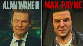 Alan Wake 2  Max Payne Remake Scenes amp Comparisons 4k HDR [upl. by Aneema]