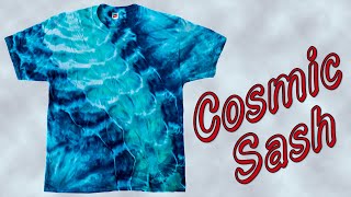 Tie Dye Cosmic Sash Ice Dye [upl. by Tansey]