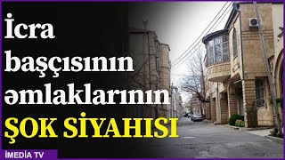 TƏCİLİ İcra başçısının əmlaklarının ŞOK SİYAHISI YAYILDI  CANLI YAYIM [upl. by Prisca927]