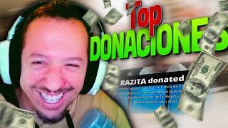 TOP DONACIONES 💸 RANDOM  KNekro [upl. by Kado550]