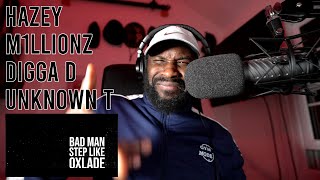 HAZEY Packs and Potions ft M1llionz Digga D amp Unknown T Remix Lyric Video Reaction  LeeToTheVI [upl. by Aicelaf]