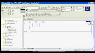 How to insert Ladder Logic in RsLogix 5000 [upl. by Rafat189]